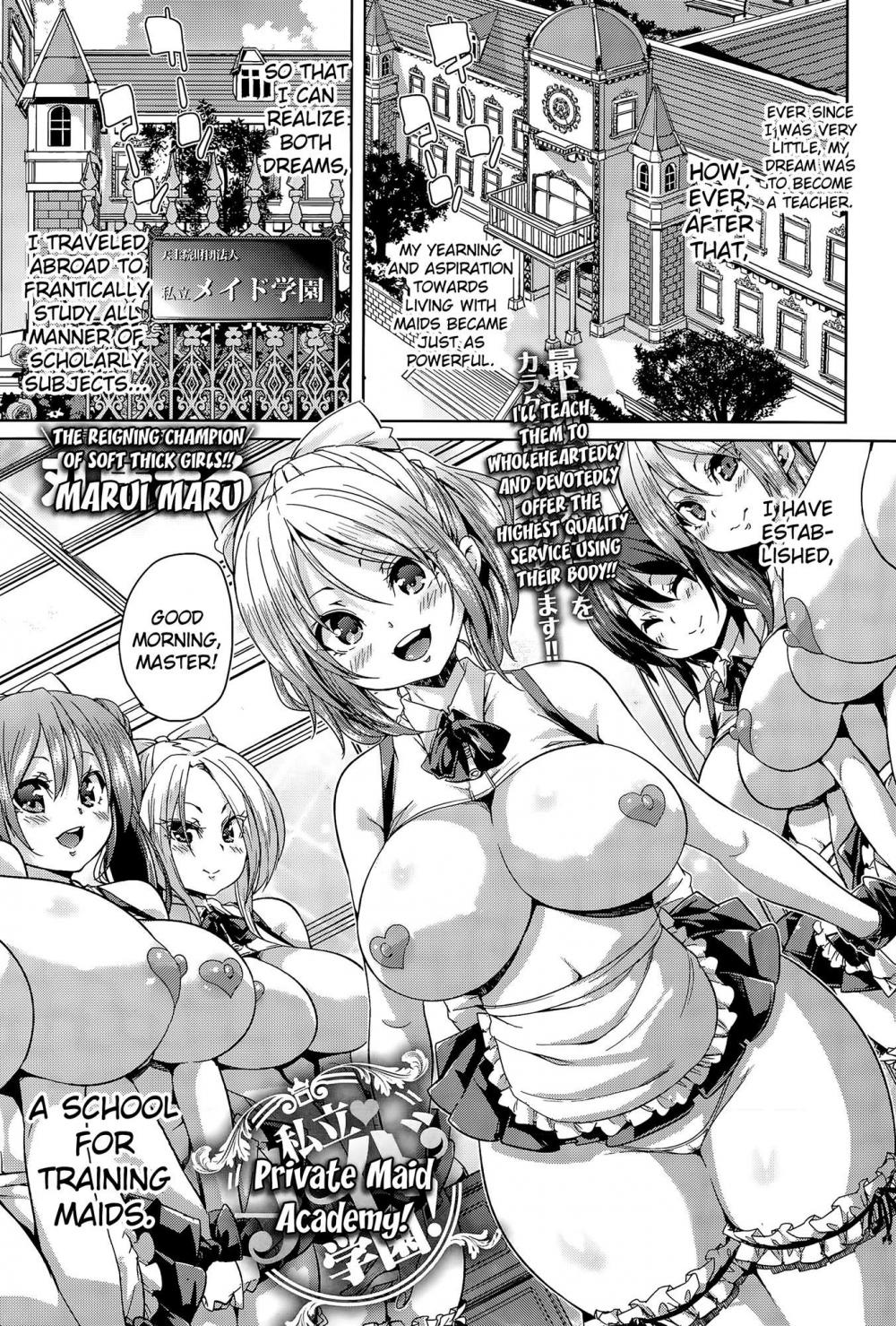 Hentai Manga Comic-Private Maid Academy!-Read-1